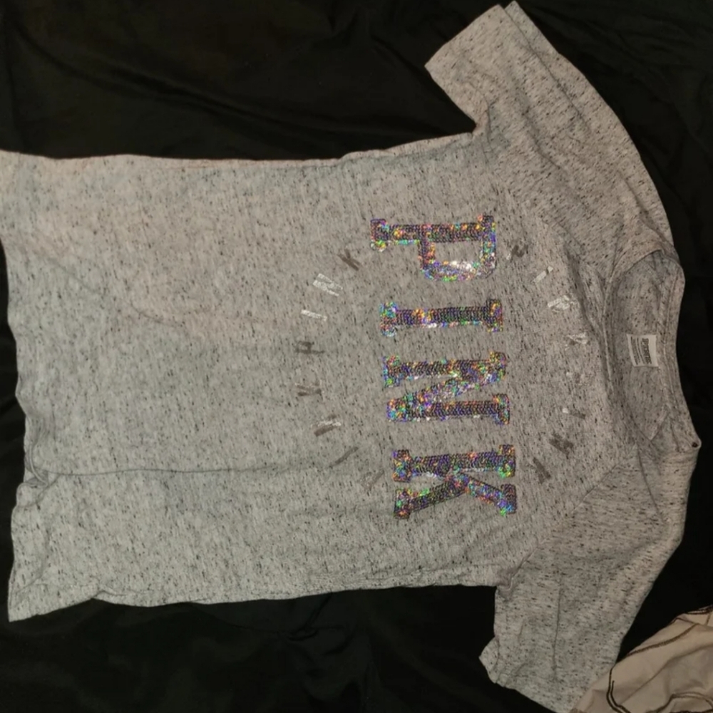 Victoria's secret pink bling shirt